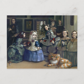 "Alice and Las Meninas" Postcard