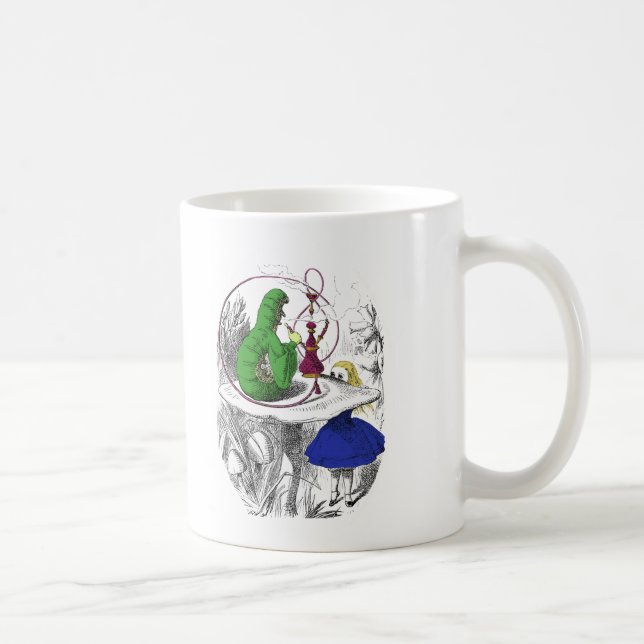 Alice and the Caterpillar Coffee Mug (Right)