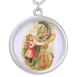 Alice and the Caterpillar Necklace