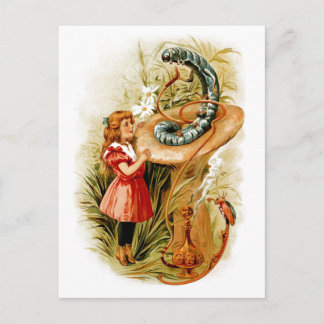 Alice and the Caterpillar Postcards