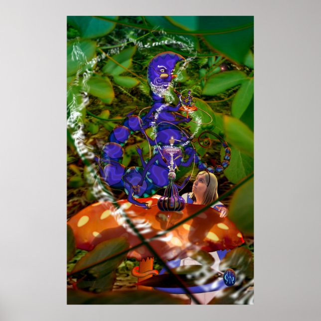 Alice and the Caterpillar Poster (Front)