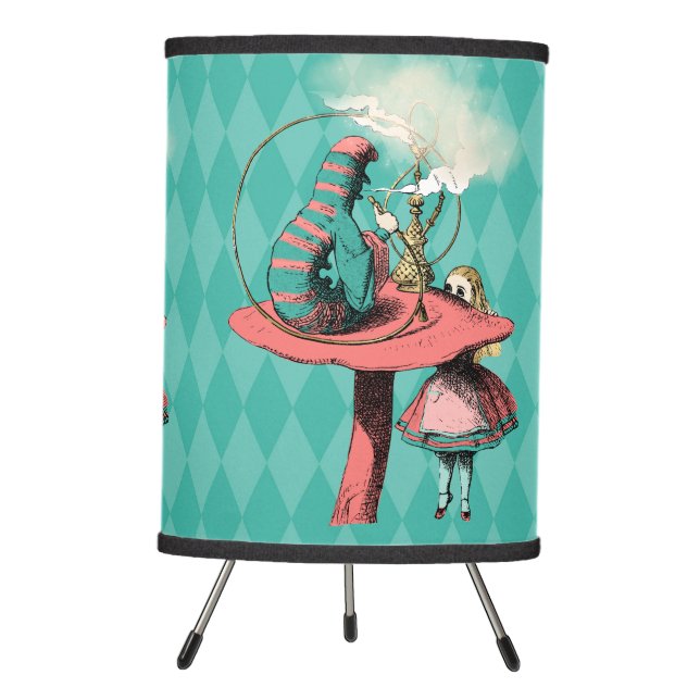 Alice and the Caterpillar Tripod Lamp (Front)