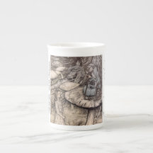 Alice and the Caterpillar Wonderland China Mug