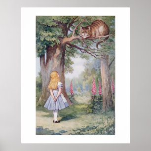  Alice and the Cheshire Cat, Poster