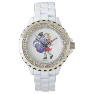Alice and the Cheshire Cat watch