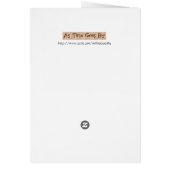 Alice and the Dodo Bird Cards (Back)