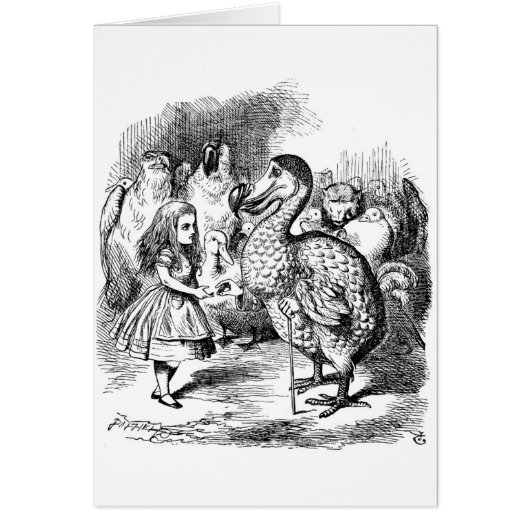 Alice and the Dodo Bird Cards (Front)