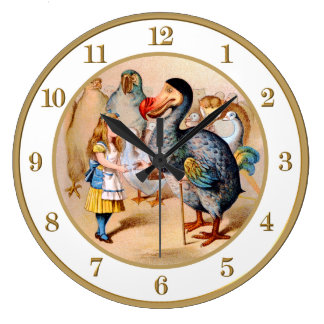 Alice In Wonderland Wall Clocks | Zazzle