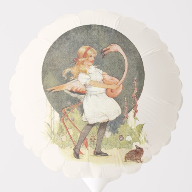 Alice and the Flamingo Balloon (Front)