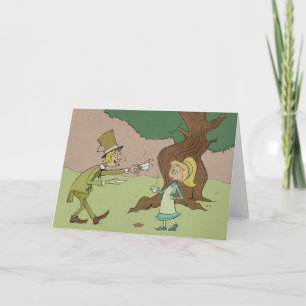 Alice and the Mad Hatter Invitation