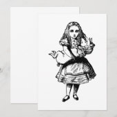 Alice and the Pig Baby Inked Black (Front/Back)