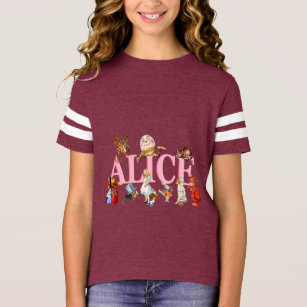 Alice and Wonderland and Friends. T-Shirt