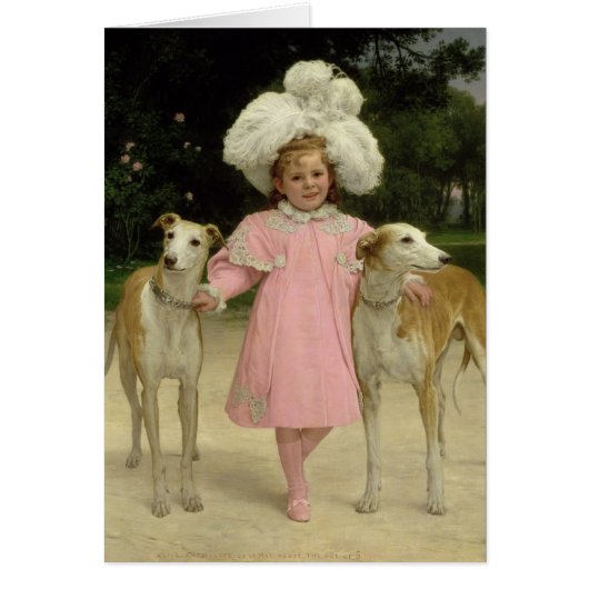 Alice Antoinette de la Mar, aged five Cards (Front)