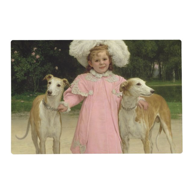 Alice Antoinette de la Mar, aged five Placemat (Front)