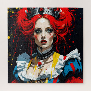 Alice as the Red Queen Jigsaw Puzzle