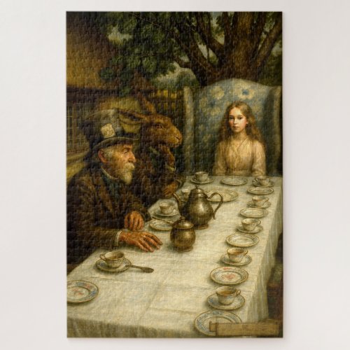 Alice At Mad Hatter Tea Party