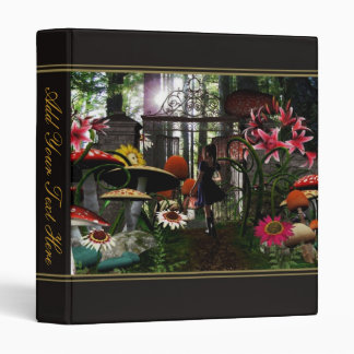 Alice At The Gates Of Wonderland Binder