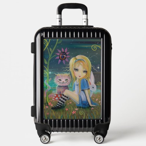 Alice at Twilight Fairytale Art by Molly Harrison Luggage