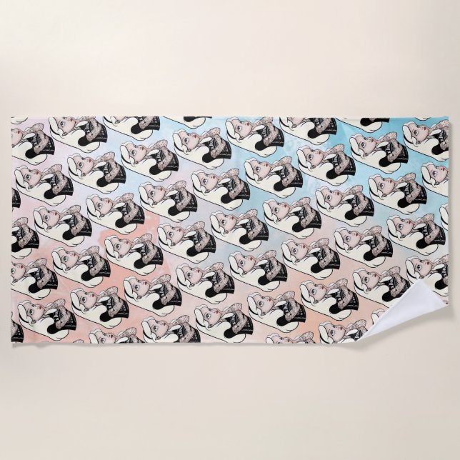 Alice Beach Towel (Front)
