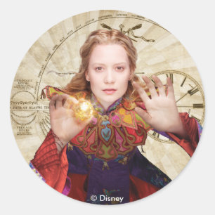 Alice Believe the Impossible Classic Round Sticker