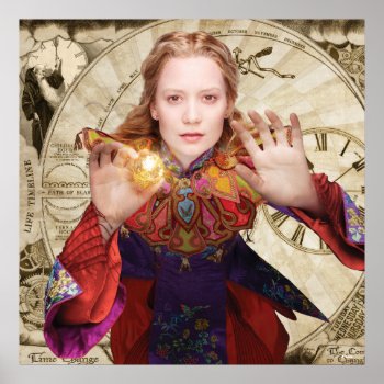 Alice | Believe The Impossible Poster by AliceLookingGlass at Zazzle