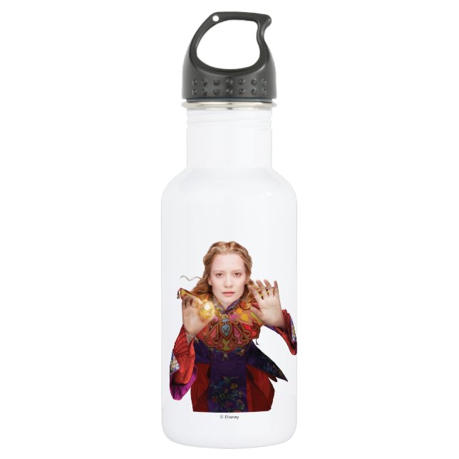 Alice | Believe the Impossible Stainless Steel Water Bottle (Front)