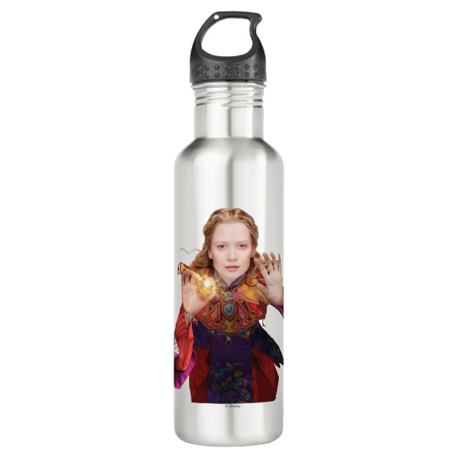 Alice | Believe the Impossible Stainless Steel Water Bottle (Front)