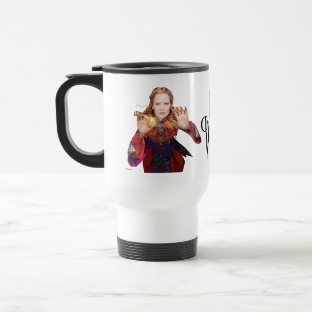 Alice | Believe the Impossible Travel Mug (Left)