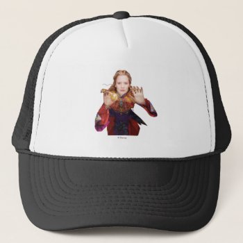 Alice | Believe The Impossible Trucker Hat by AliceLookingGlass at Zazzle