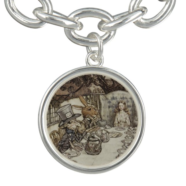 Alice Birthday Unbirthday Rabbit Hatter Party Bracelet (Design)