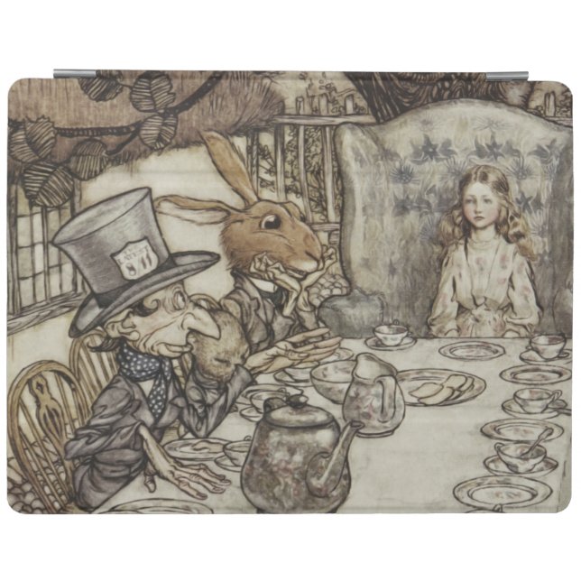 Alice Birthday Unbirthday Rabbit Hatter Party iPad Smart Cover (Horizontal)
