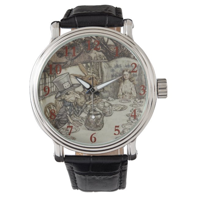 Alice Birthday Unbirthday Rabbit Hatter Party Watch (Front)