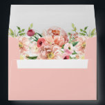 ALICE Blush Pink Spring Summer Floral Envelope<br><div class="desc">The Alice Collection features spring blush watercolor florals and a simple font combination. Perfect for an elegant summer garden event.</div>
