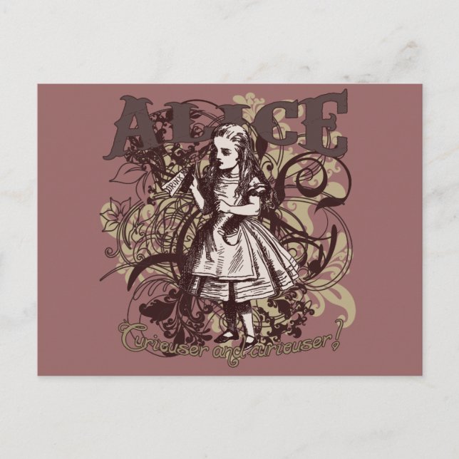 Alice Carnivale Style Postcard (Front)