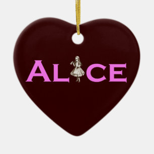 Alice Ceramic Ornament