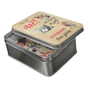 Alice - Cheshire Cat I'm not crazy Jigsaw Puzzle