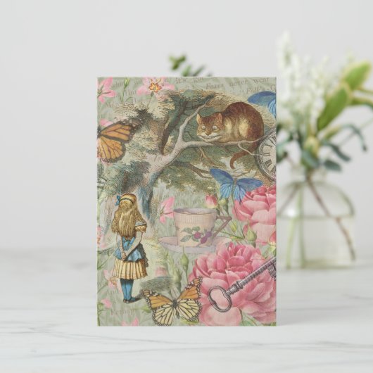 Alice Cheshire Cat Wonderland Tree Garden (Standing Front)