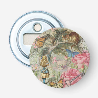 Alice Cheshire Cat Wonderland Tree Garden Bottle Opener