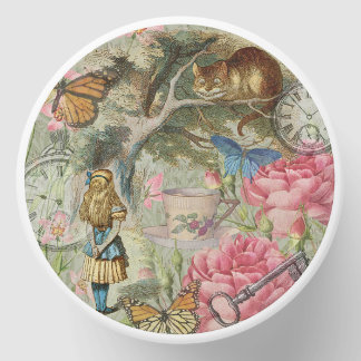 Alice Cheshire Cat Wonderland Tree Garden Mini Candle Favors