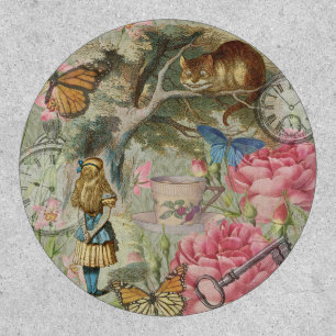 Alice Cheshire Cat Wonderland Tree Garden Patch