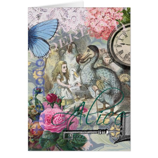 Alice Classic Wonderland Dodo Tenniel Art (Front)
