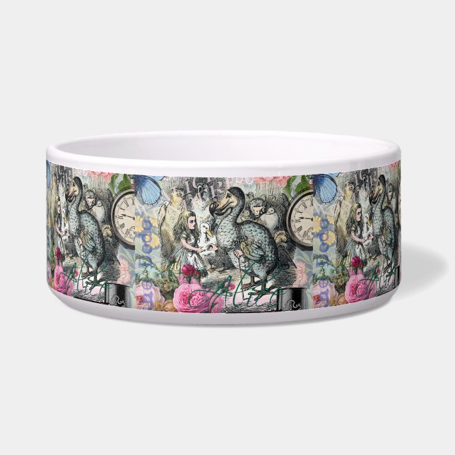 Alice Classic Wonderland Dodo Tenniel Art Bowl (Front)