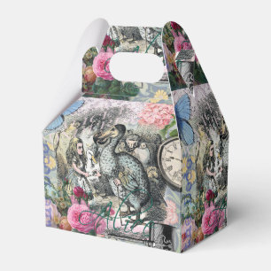 Alice Classic Wonderland Dodo Tenniel Art Favor Boxes
