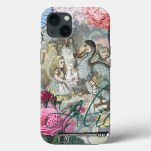 Alice Classic Wonderland Dodo Tenniel Art iPhone 13 Case