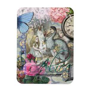 Alice Classic Wonderland Dodo Tenniel Art Magnet