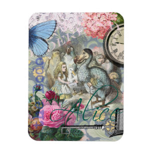 Alice Classic Wonderland Dodo Tenniel Art Magnet