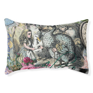 Alice Classic Wonderland Dodo Tenniel Art Pet Bed
