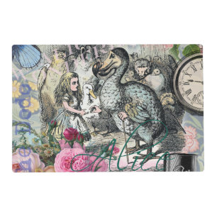 Alice Classic Wonderland Dodo Tenniel Art Placemat