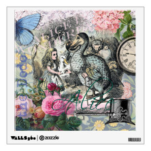 Alice Classic Wonderland Dodo Tenniel Art Wall Decal