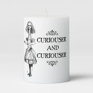 Alice - Curious and Curiouser Pillar Candle
